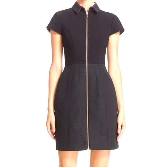Ted Baker London Dresses & Skirts - Ted Baker London black collard dress!